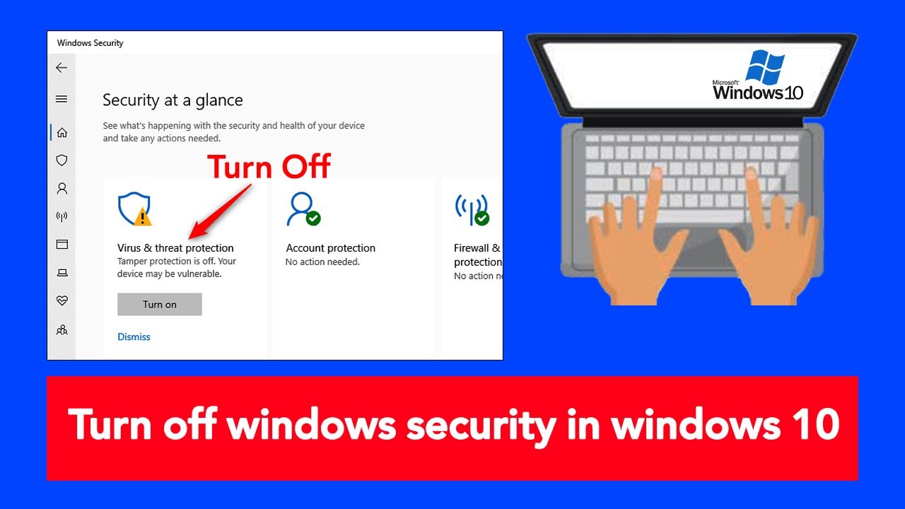How to turn windows security off - vskda