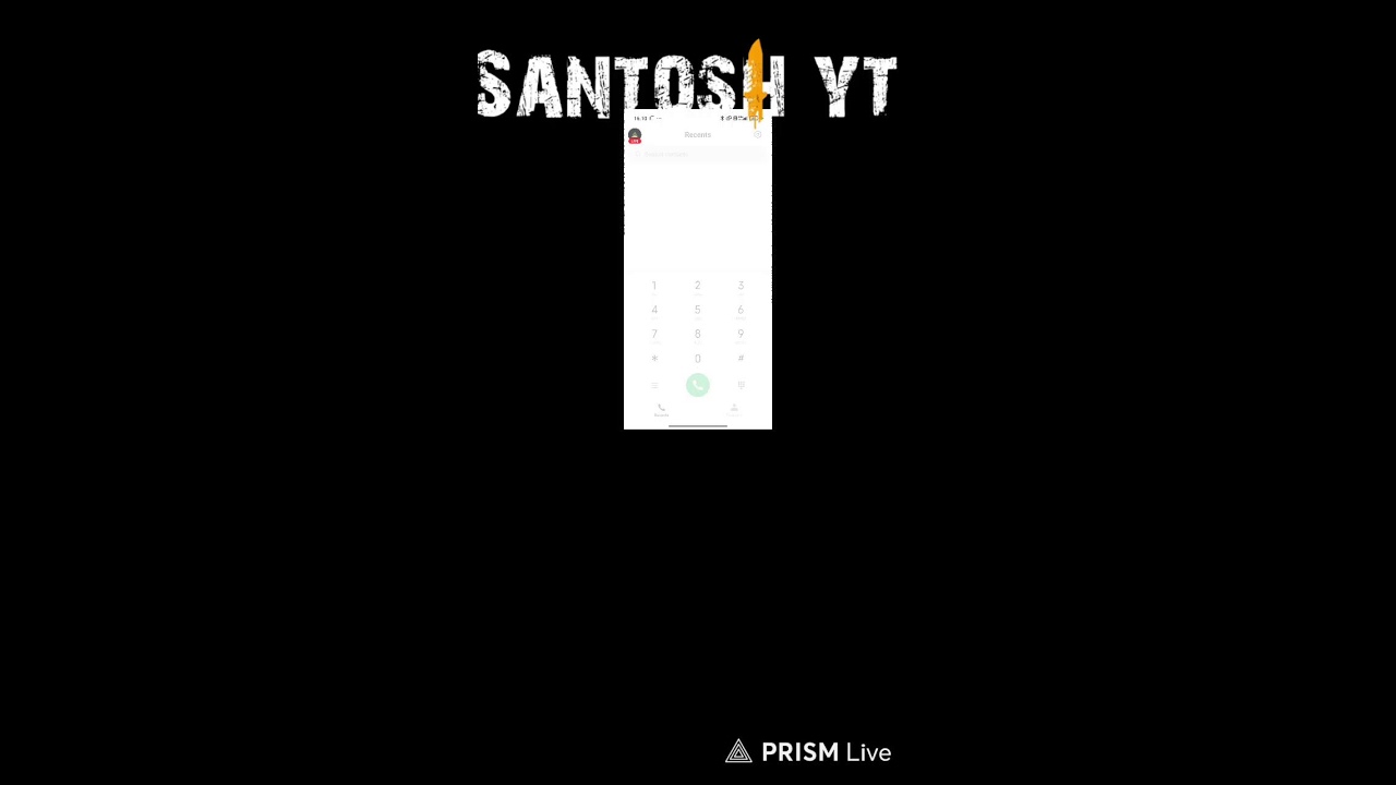 Live streaming of santosh yt