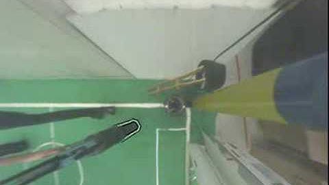3D model-based robot tracking with a PF and one catadioptric camera.