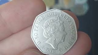 Celebrity CHECK YOUR CHANGE #625 - UK 2016 50p Coin Net Worth