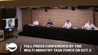 Covid-19 in Singapore: Full press conference by the Multi-Ministry Task Force on Oct. 2