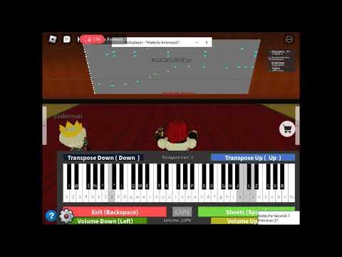 Playing Rush E on roblox Piano (sheet in desc) - YouTube