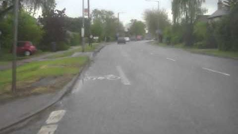 LK08 EPP Parcel Force Van Parked in Cyclelane
