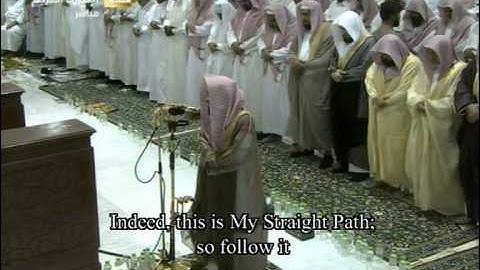 الوصايا العشر من سورة الأنعام بأداء جميل للشيخ عبدالله الجهني تراويح 1436