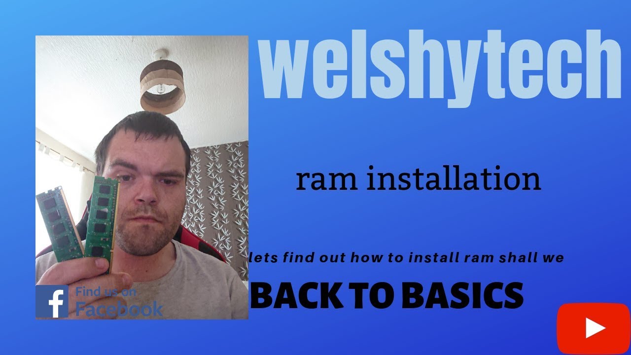 RAM INSTALLATION how To Install YouTube