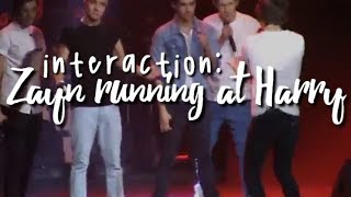 Zayn running toward Harry + jealousy??? Wealth
