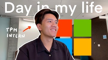 Day in My Life as a Microsoft Intern | Product Manager Intern in Big Tech, FAANG internship VLOG