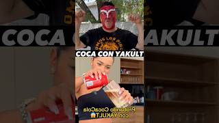 Coca Cola + Yakult   #masquemos