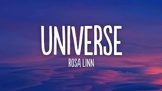 Video thumbnail of "Rosa Linn - Universe (Lyrics)"