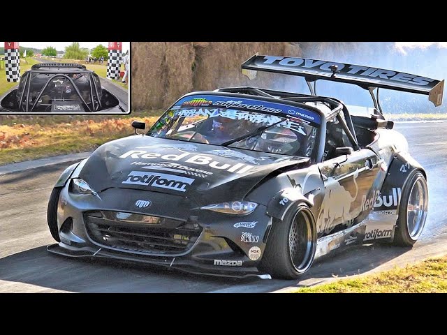 11.000RPM Mazda MX-5 3 Rotor RADBUL || ONBOARD Rotary INSANE SOUND