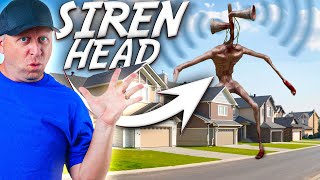 SIREN HEAD Is Real and IN OUR YARD!