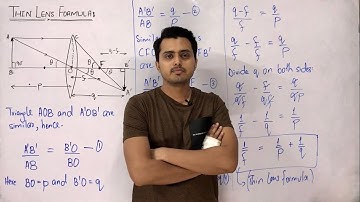 Thin lens formula || Ray optics || Geometrical optics || Physics