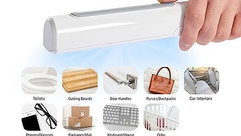 Travel UV Sanitizing Wand by Sharper Image