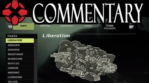 Liberation Map Overview - Call of Duty: Modern Warfare 3 Commentary