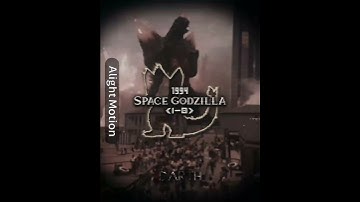 Recreation of my first edit on the channel. Space Godzilla #vs Godzilla Ultima #edit #godzilla #fyp