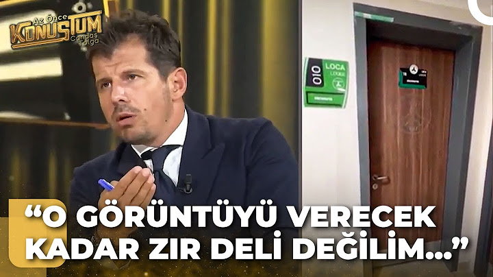 Emre Belözoğlu'nun Küfür Kıyamet Bağrıştığı Videoda Neler Oldu? | Az Önce Konuştum