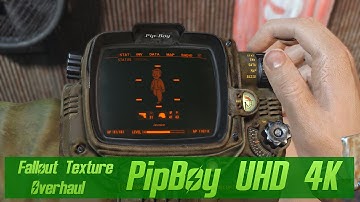 Fallout Texture Overhaul PipBoy UHD 4K - Fallout 4 Mods [4K]