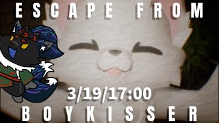 【ESCAPE FROM BOYKISSER】謎の空間で白いケモノに追いかけられる！！【ケモノVtuber】
