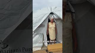 Providing Tents For Families Affected By The Venezuelan Earthquake