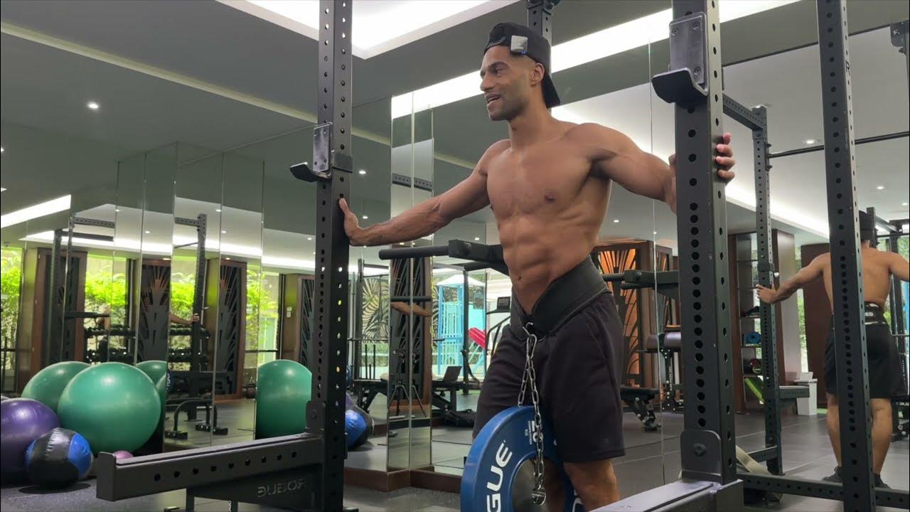 Hypertrophy Training Weighted Tricep Dips & PullUps YouTube