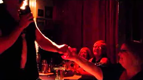 Tiny Starlight serenading Sandra Tate for her birt...