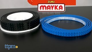 Mayka Toy Block Tape 4 Block & 2 Block from Zuru