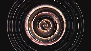 4K Hypnotic Spectrum Yin & Yang Fractal Shell 2160p Effect