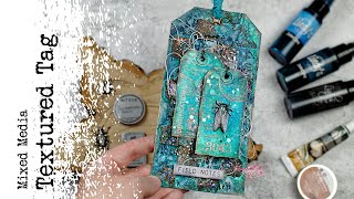 Textured tag with Lindy&#39;s Gang