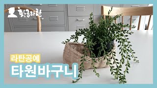 81.타원바구니 만들기 2-1 Rattan Craft 라탄DIY #라탄공예 온라인강의