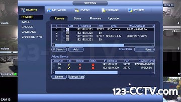 How to connect a IP camera to your NVR or Tribrid DVR
