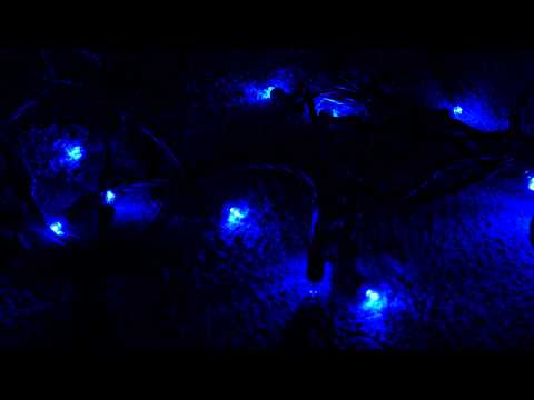 Dazzle 5mm Blue With Pure White Strobe Lights