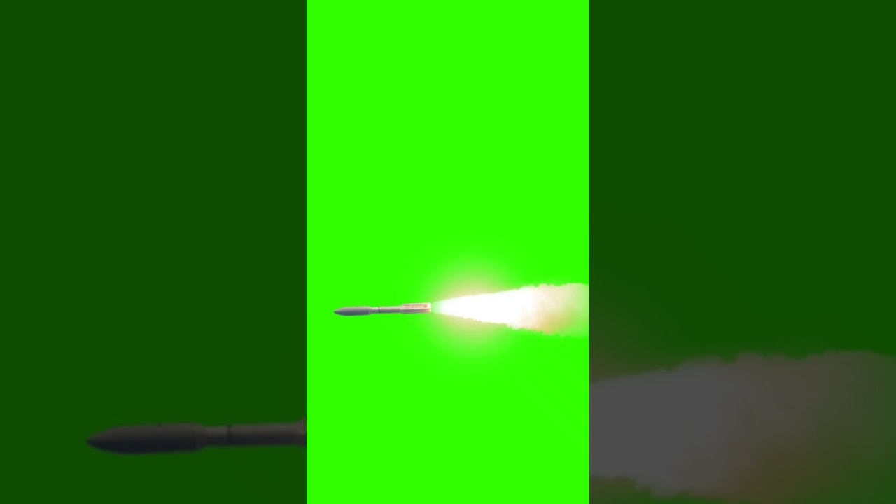 Rocket green Screen Video #rocket #trending #greenscreen