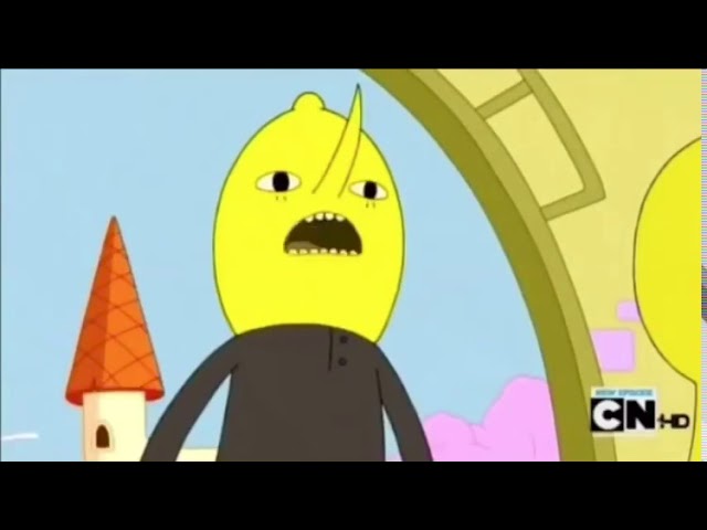 Lemongrab saying Unacceptable (Adventure time)