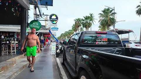 🇹🇭 [4K] Soi 7, Soi 8, Second Road massage shops - Pattaya, Thailand September 2025