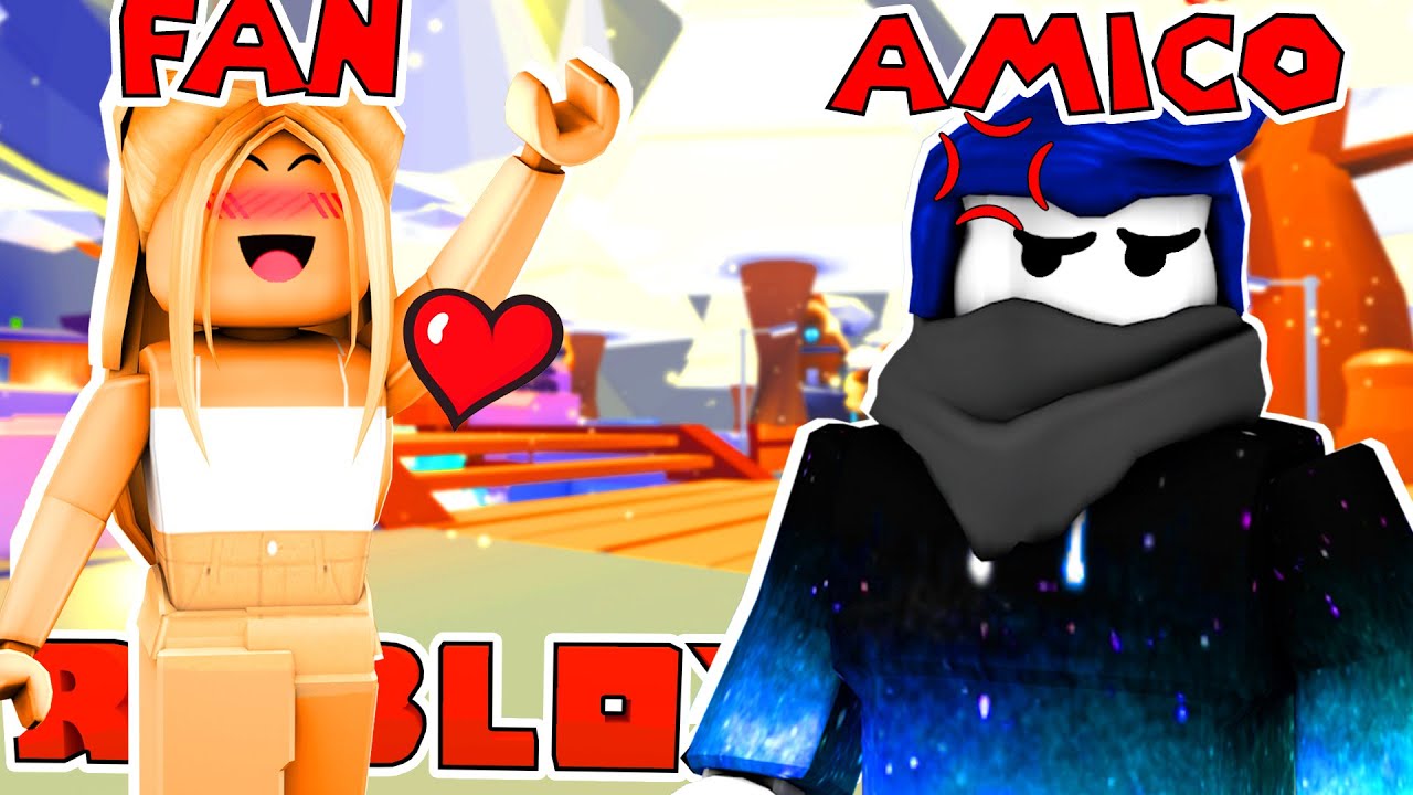 UNA FAN CI PROVA CON IL MIO MIGLIORE AMICO SU ROBLOX! - YouTube
