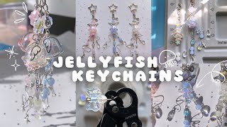 🪼3 tips for new jewelers!! // let’s make jellyfish keychains 🌊🫧 ⟡₊ ⊹