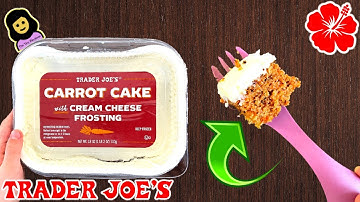 Carrot Cake with Cream Cheese Frosting - Trader Joe’s Product Review