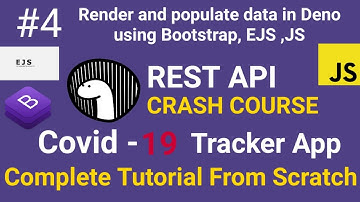 Deno Navigation|REST API Crash Course:Build a Covid-19 Tracking App in Deno | Deno Tutorial | Part 4