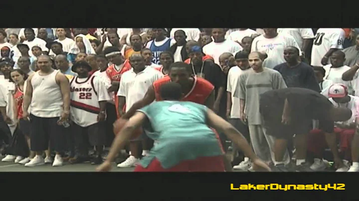 Kobe Bryant playing at Rucker Park (2002)