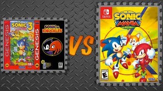 Sonic 3 & Knuckles vs. Sonic Mania Plus