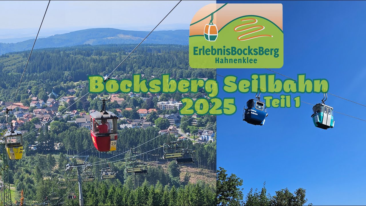 Bocksberg Seilbahn 2025 | Teil 1 | 4K 60fps (UHD)