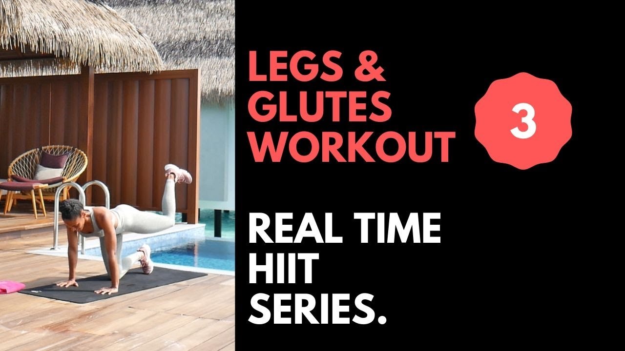 No. 3 | Legs & Glutes Real Time Workout with Low Impact & Beginner ...