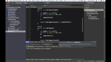 Bowling Game Kata (C# and NUnit)