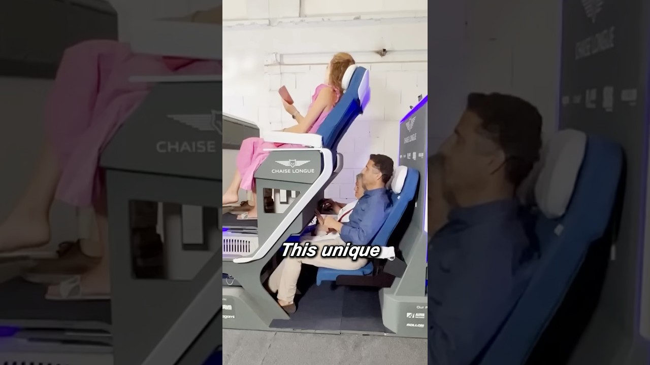 The Two-Story Airplane Seat