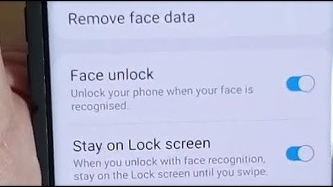 Galaxy S10 / S10+: How to Enable / Disable Face Unlock