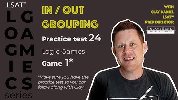 LSAT™ Logic Games -- How to Solve Practice Test 24, Game 1