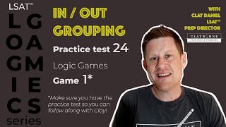 LSAT™ Logic Games -- How to Solve Practice Test 24, Game 1