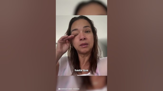 Adamari López revela entre lágrimas que estuvo en coma tres semanas - YouTube
