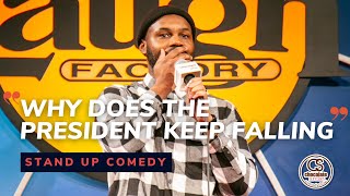 Why Does the President Keep Falling - Comedian Kazeem Rahman - Chocolate Sundaes Standup Comedy by Chocolate Sundaes Comedy 21,138 views 1 month ago 4 minutes, 11 seconds