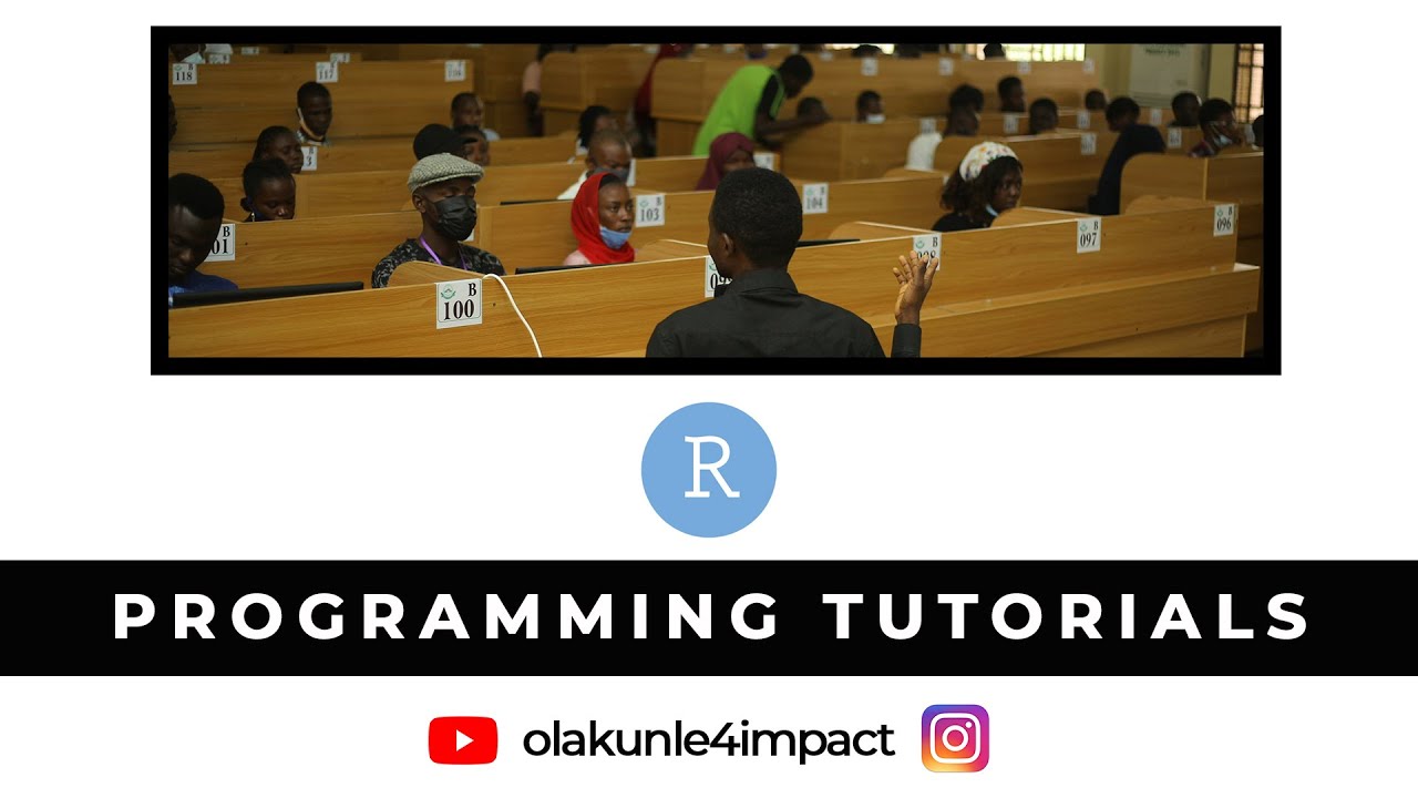 ⁣Complete Introduction to R Studio (Part 2) #rprogramming #olakunle4impact
